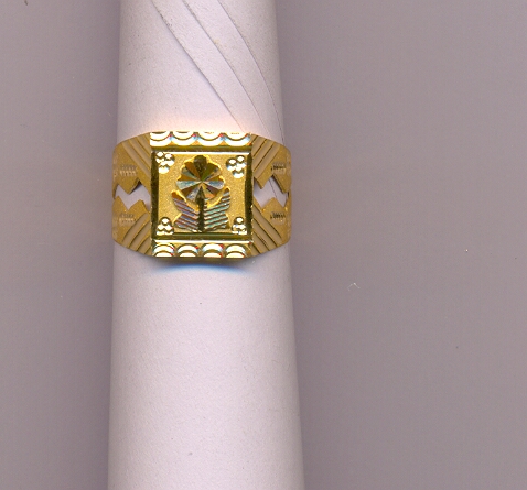 GOLD RING GENTS PLAIN GENERAL