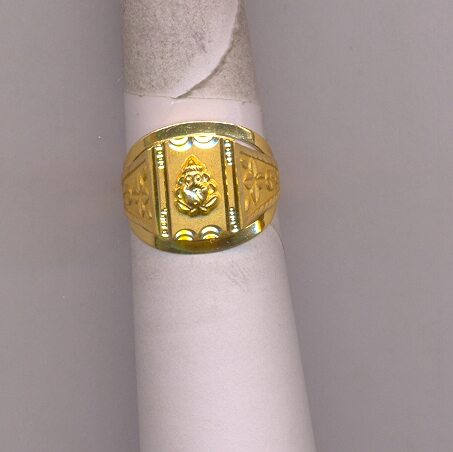 GOLD RING GENTS PLAIN GENERAL