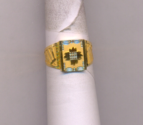GOLD RING GENTS PLAIN GENERAL