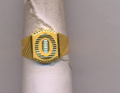 GOLD RING GENTS PLAIN GENERAL