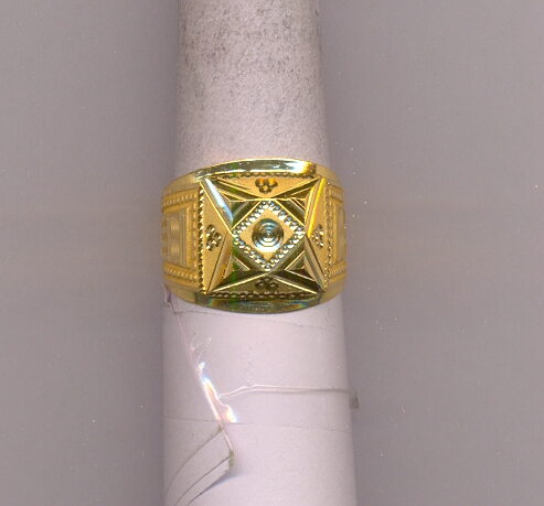 GOLD RING GENTS PLAIN GENERAL