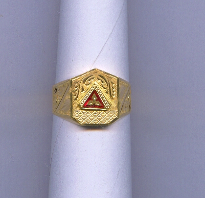 GOLD RING GENTS PLAIN GENERAL