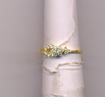 GOLD RING LADIES CASTING FANCY