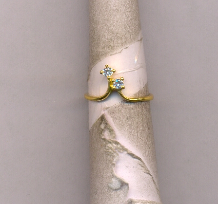 GOLD RING LADIES CASTING FANCY