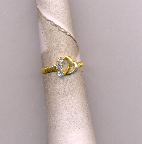 GOLD RING LADIES CASTING FANCY