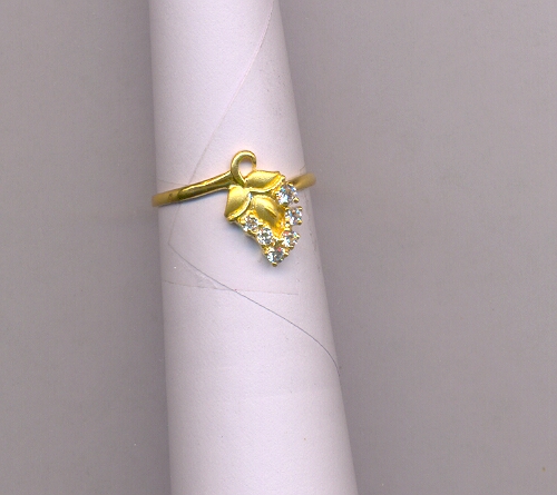 GOLD RING LADIES CASTING FANCY