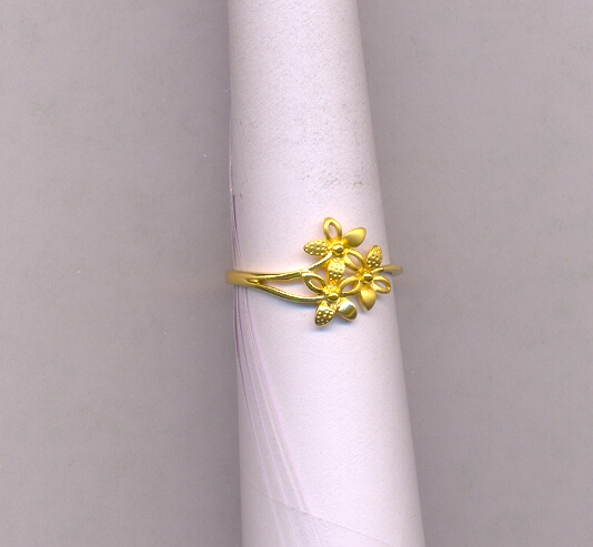 GOLD RING LADIES CASTING FANCY