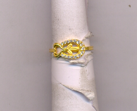 GOLD RING LADIES CASTING FANCY
