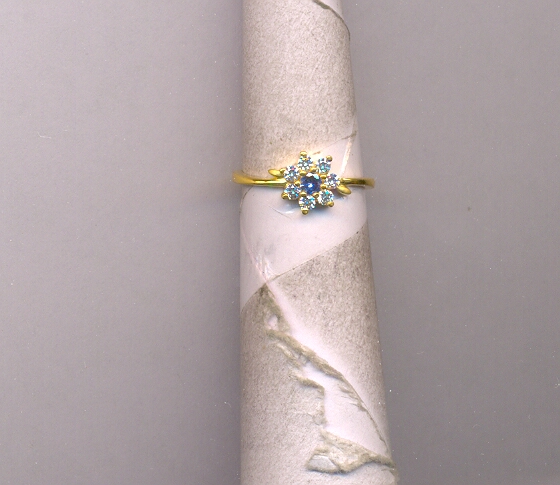 GOLD RING LADIES CASTING FANCY