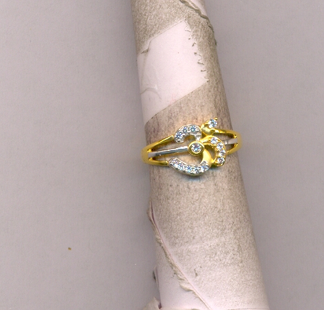 GOLD RING LADIES CASTING FANCY