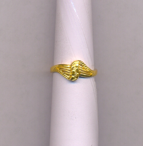 GOLD RING LADIES CASTING FANCY