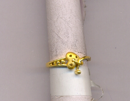 GOLD RING LADIES CASTING FANCY