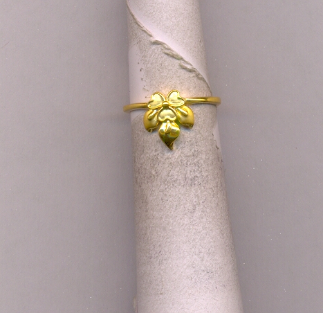 GOLD RING LADIES CASTING FANCY