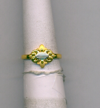 GOLD RING LADIES CASTING FANCY