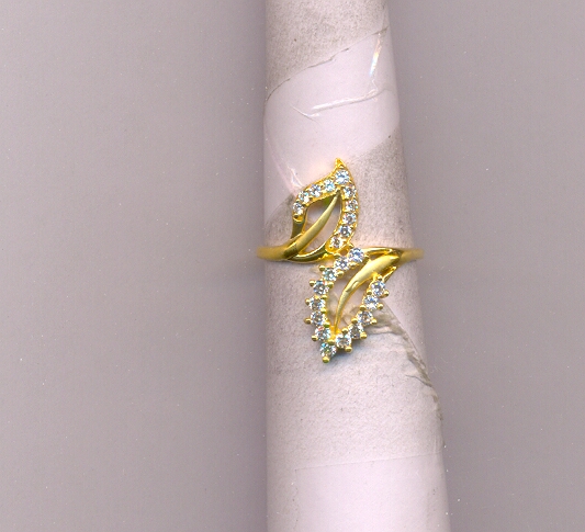GOLD RING LADIES CASTING FANCY