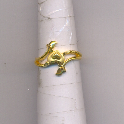 GOLD RING LADIES CASTING FANCY