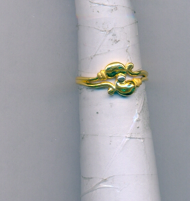 GOLD RING LADIES CASTING FANCY