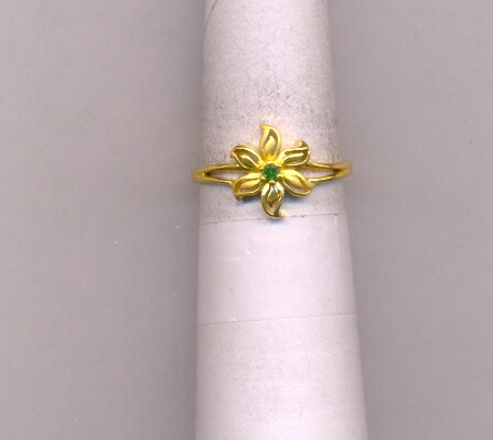 GOLD RING LADIES CASTING FANCY