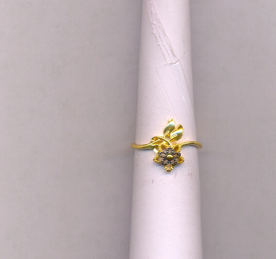 GOLD RING LADIES CASTING FANCY