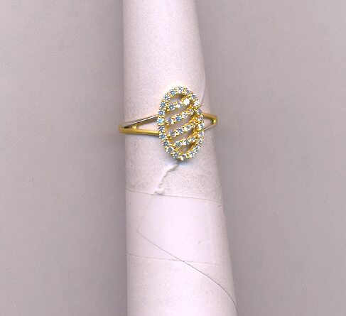 GOLD RING LADIES CASTING FANCY