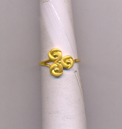 GOLD RING LADIES CASTING FANCY