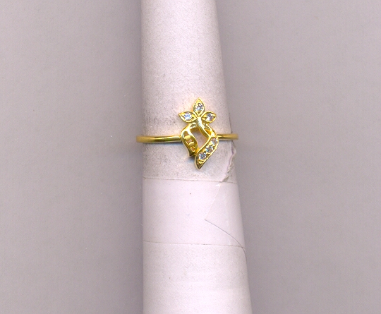 GOLD RING LADIES CASTING FANCY