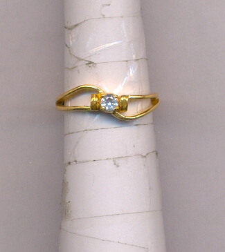 GOLD RING LADIES CASTING FANCY