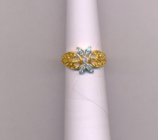 GOLD RING LADIES CASTING FANCY