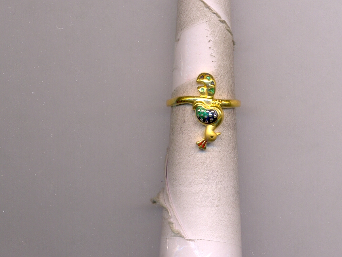 GOLD RING LADIES CASTING FANCY
