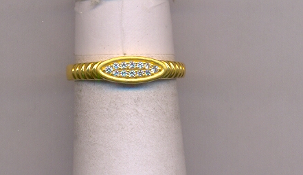 GOLD RING LADIES CASTING FANCY