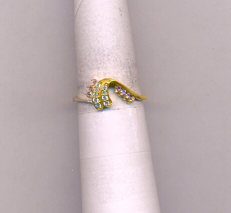 GOLD RING LADIES CASTING FANCY