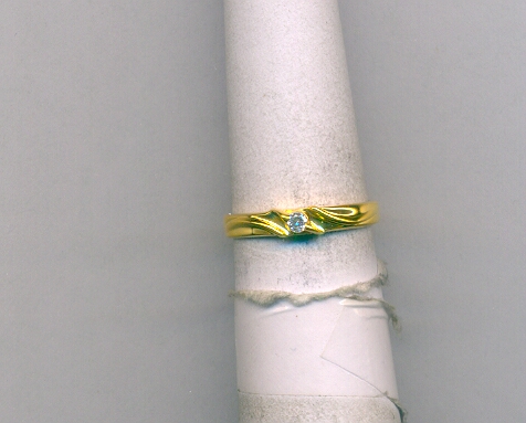 GOLD RING LADIES CASTING FANCY