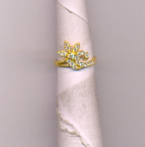 GOLD RING LADIES CASTING FANCY