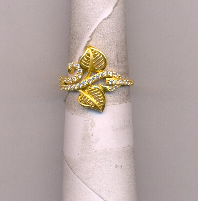 GOLD RING LADIES CASTING FANCY