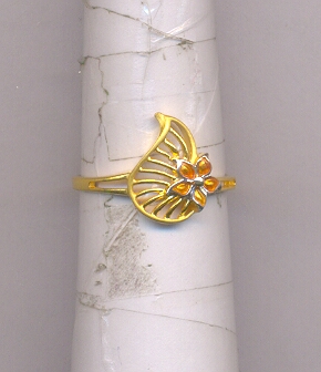 GOLD RING LADIES CASTING FANCY
