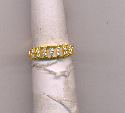 GOLD RING LADIES CASTING FANCY