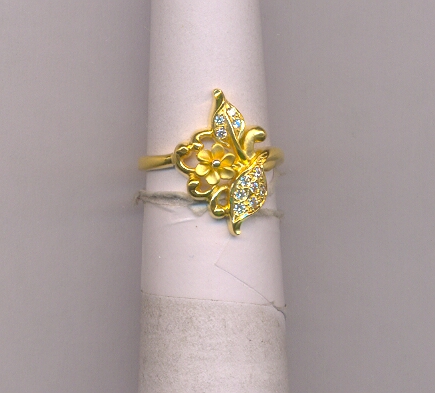 GOLD RING LADIES CASTING FANCY