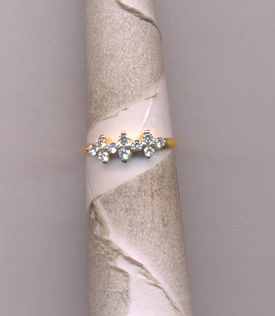 GOLD RING LADIES CASTING FANCY