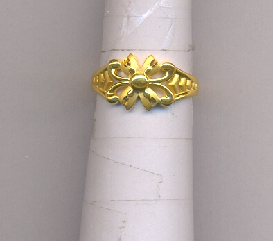 GOLD RING LADIES CASTING FANCY