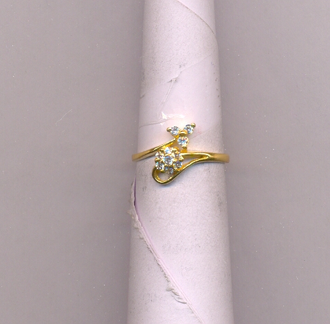 GOLD RING LADIES CASTING FANCY