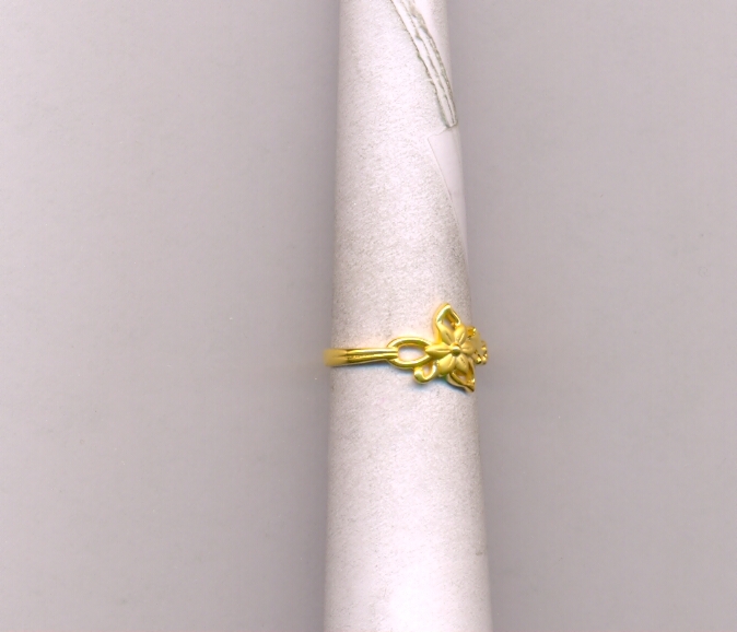 GOLD RING LADIES CASTING FANCY