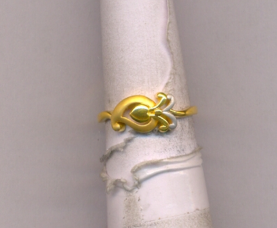 GOLD RING LADIES CASTING FANCY