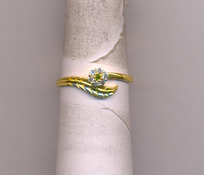 GOLD RING LADIES CASTING FANCY