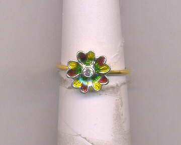 GOLD RING LADIES CASTING FANCY