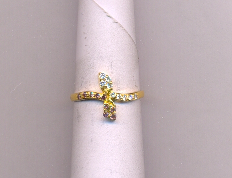 GOLD RING LADIES CASTING FANCY