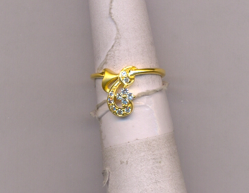 GOLD RING LADIES CASTING FANCY