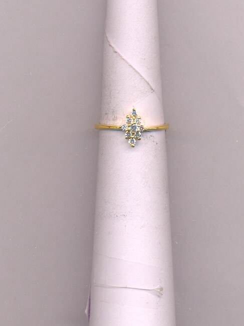 GOLD RING LADIES CASTING FANCY