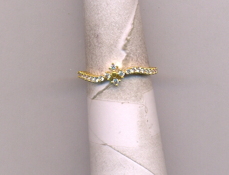 GOLD RING LADIES CASTING FANCY