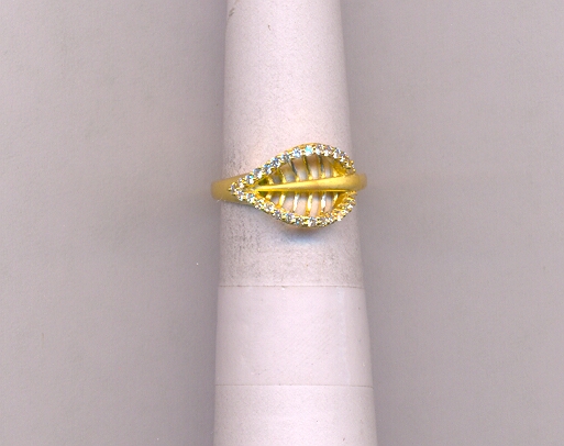 GOLD RING LADIES CASTING FANCY
