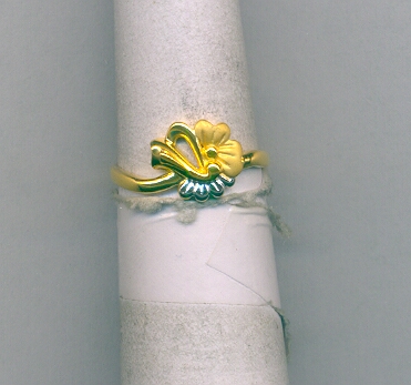 GOLD RING LADIES CASTING FANCY